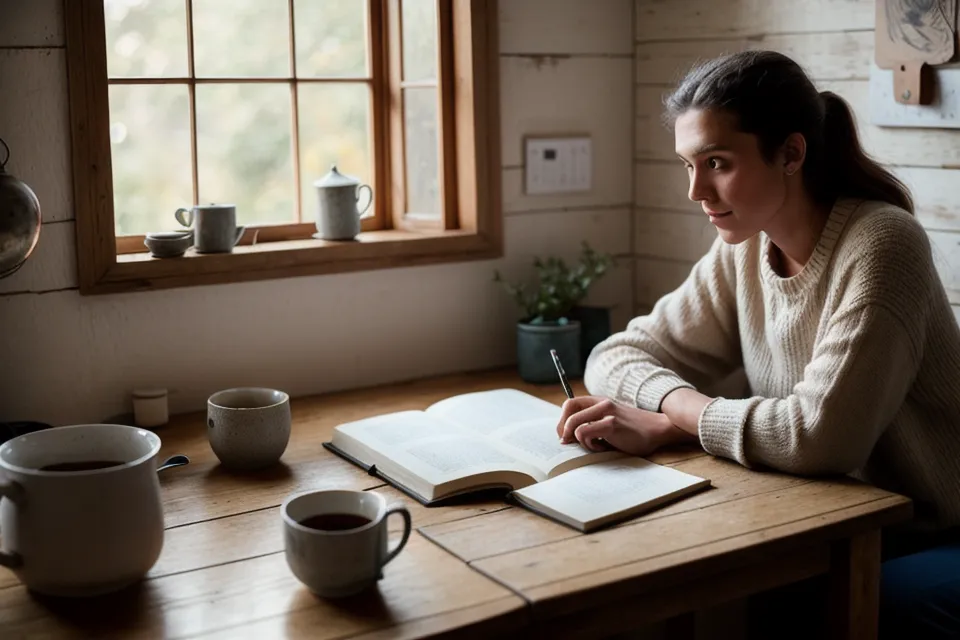 Femme regardant la nuit par la fenêtre, brouillard mental et insomnie pendant le défi sevrage tabagique